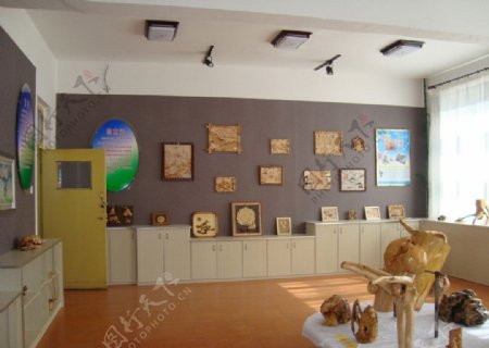 艺术展厅内景图片