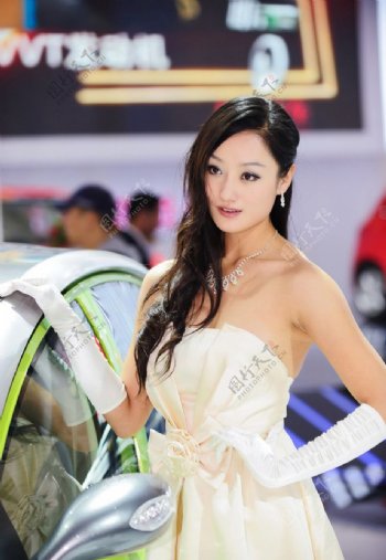 2009广州车展模特美女图片