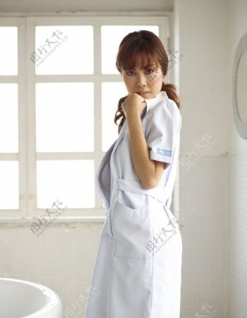 护士服美女图片