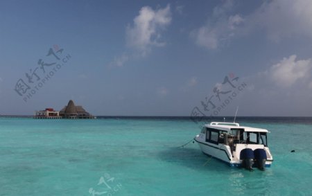 马尔代夫AK岛的海水之美图片