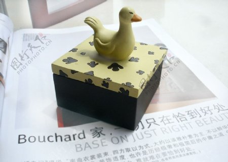 小鸭首饰盒图片