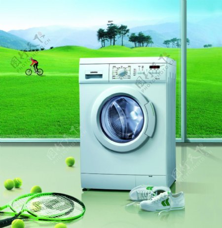 西门子洗衣机图片