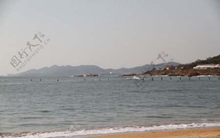 青岛第二海水浴场图片