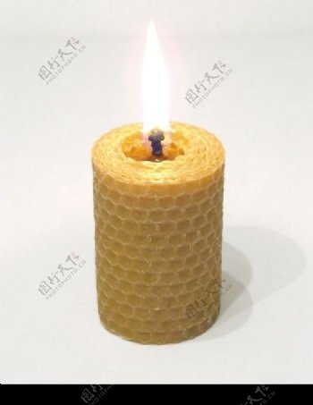 蜂蜡蜡烛图片