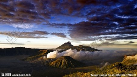 火山景观图片