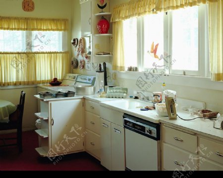 厨房一景图片