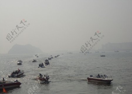 辽宁锦州海出海船图片