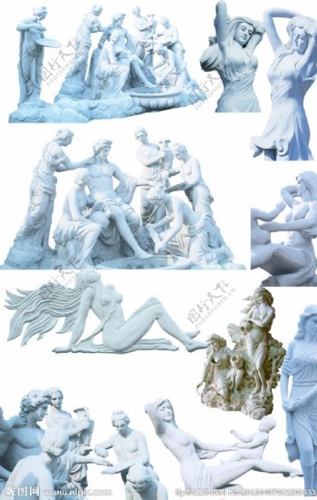 欧洲雕塑图片