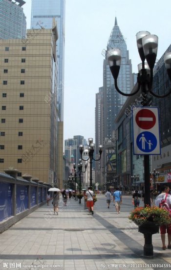 商业步行街图片