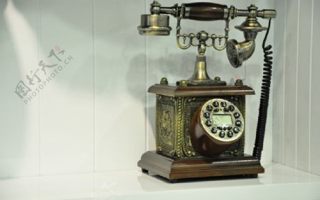 电话机古老电话图片