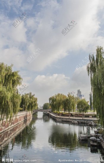 济南护城河图片