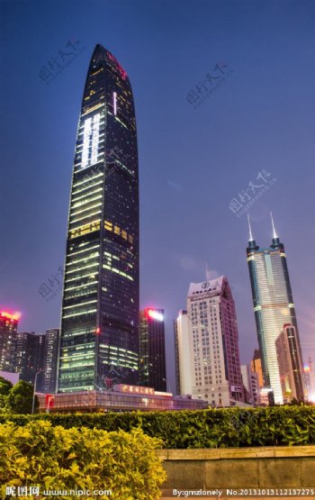 深圳京基100大楼图片