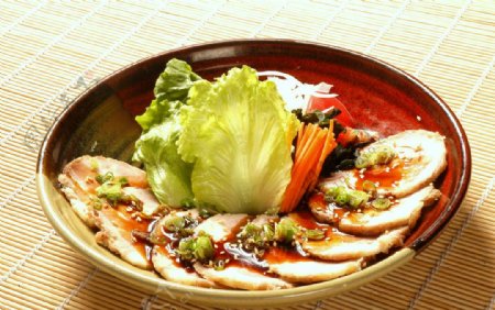 日本料理日式叉烧图片