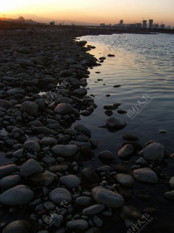 渭河滩图片