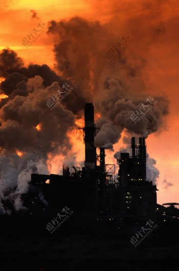 重工业污染图片