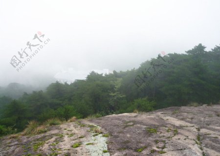 黄山雾景图片