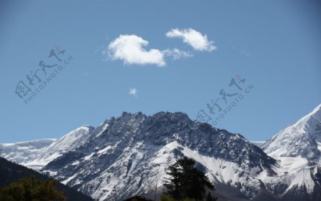 雪山图片