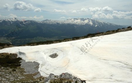 雪山风光图片