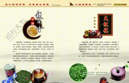茶叶画册设计图片