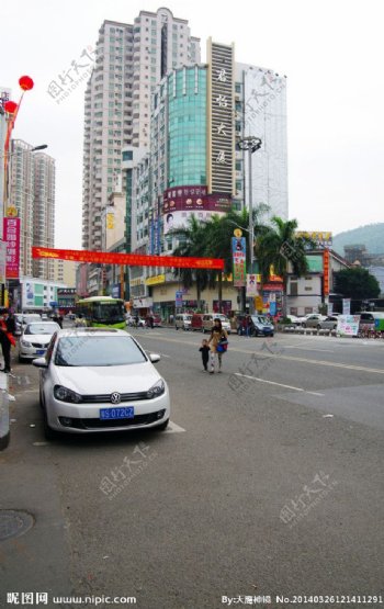 东莞交通樟木头街景图片