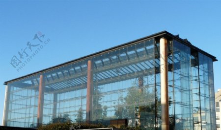 雪迪龙公园玻璃温室图片