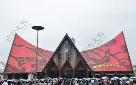 上海世博会马来西亚馆图片