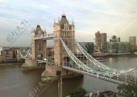 俯瞰伦敦桥图片