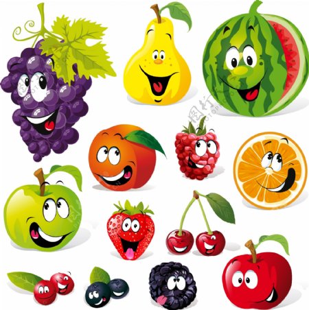 水果表情图片