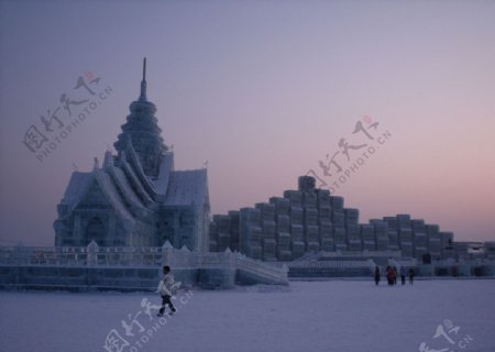 哈尔滨冰雪节图片