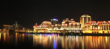 津湾广场远景图图片