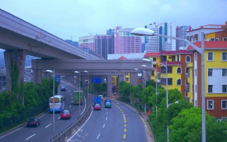 深圳民居与交通图片