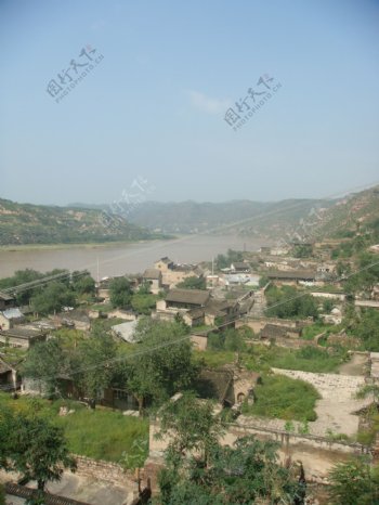 黄河碛口村图片
