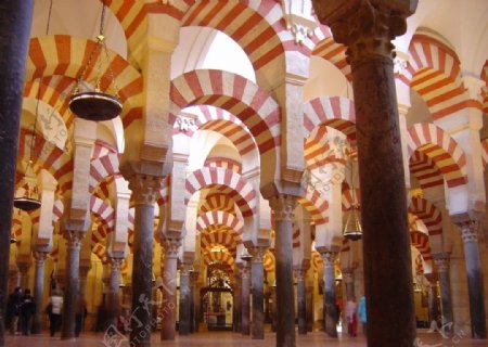 西班牙科尔多瓦大清真寺图片