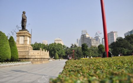 中山纪念堂广州建图片