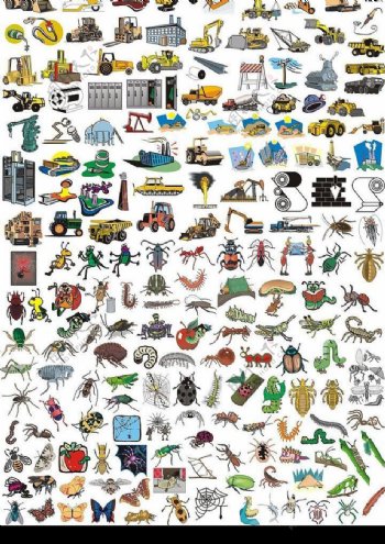 工业车昆虫图片