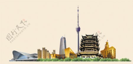 武汉地标建筑图片