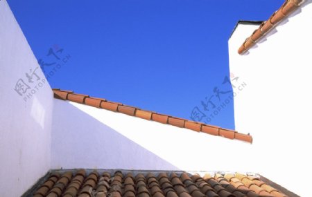 西班牙屋顶图片