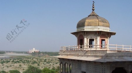 印度建筑瞭望塔图片