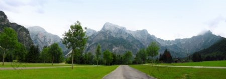 高山全景图片