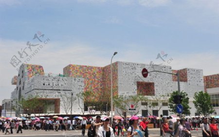 上海世博会韩国馆图片