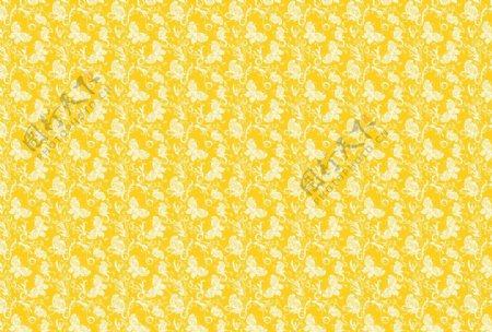 蝴蝶图案底纹黄图片