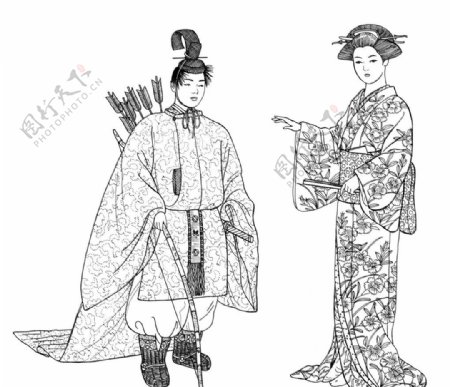日本传统服饰图片