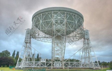 英国焦德尔班克的洛弗尔射电望远镜图片
