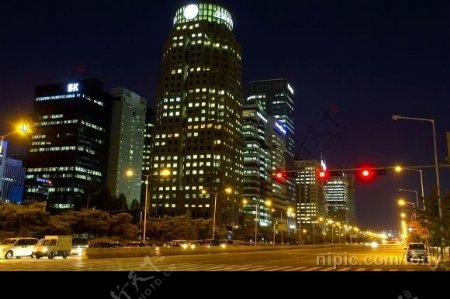 城市照明图片