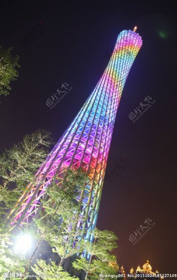 广州市电视塔图片