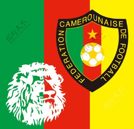 喀麦隆队标志图片