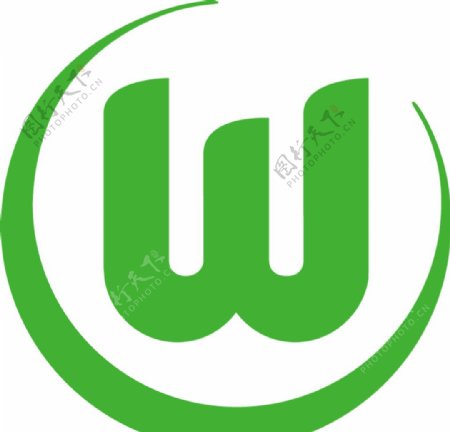 沃尔夫斯堡足球俱乐部徽标图片