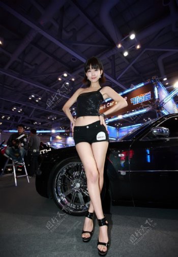 韩国美女模特安日娜高清大图图片