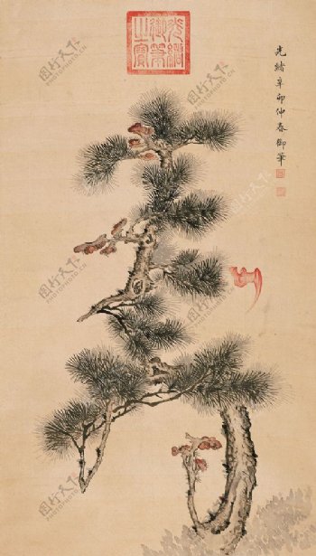 光绪皇帝福寿图图片