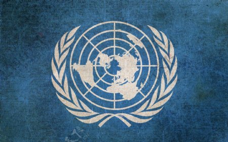 联合国旗帜图片